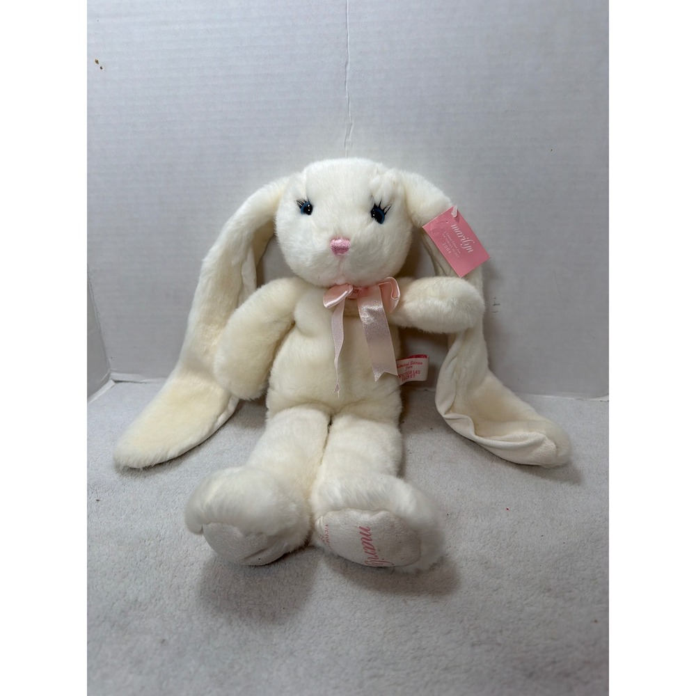 Victoria's Secret Marilyn Plush Bunny Cream 2004 Limited Edition NWT Easter 15"